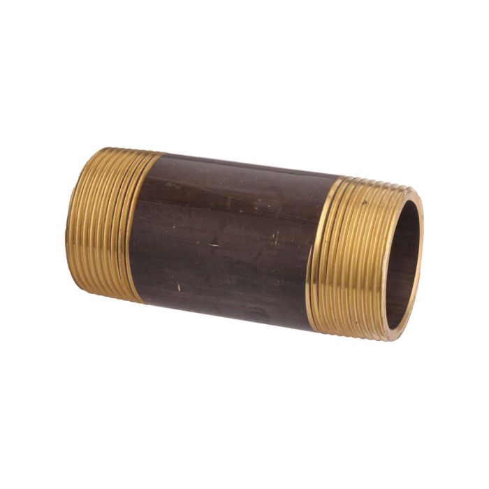 Rohrnippel Rotguss Nr. 530 - 3/8"