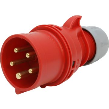 Stecker CEE 16A/5 (3L+N+E) 400V 6h IP44