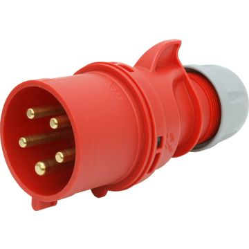 Stecker CEE 32A/5Phasenwender ( 3L+N+E) 6h IP44