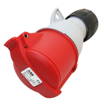 Kupplung CEE 16A/5 (3L+N+E) 400V 6h IP44 (schraublos)