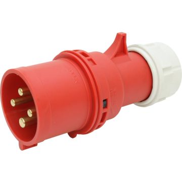 Stecker CEE 32A/4 (3L+E) 400V 6h IP44
