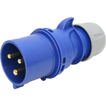 Stecker blau CEE 32A/3 (2P+E) 230V 6h