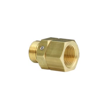 Drehgelenk Messing 1/2" Innen- / Aussengewinde
