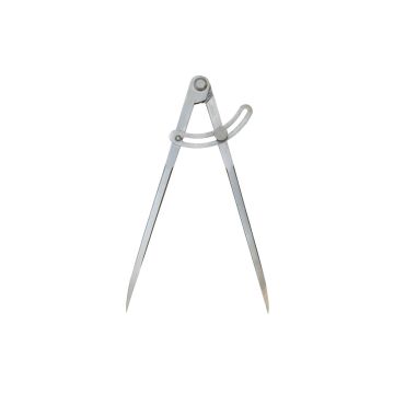 Zirkel mit Stellbogen Länge 200 mm