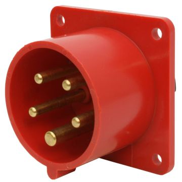 Anbaugerätestecker  gerade CEE 16A/5 (3L+N+E) 6h IP44