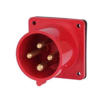 Anbaugerätestecker gerade CEE 32A/4 (3L+E) 400V 6h 