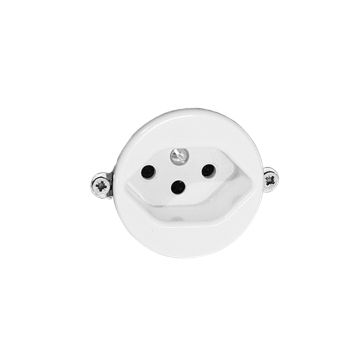 Steckdose UP trocken Feller Standard weiss T13 ohne Abdeckplatte 43mm