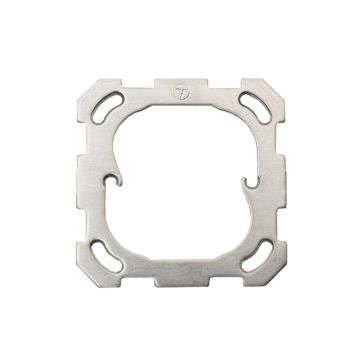 Befestigungsplatte 1-teilig 1x1 Feller Standard AP/UP