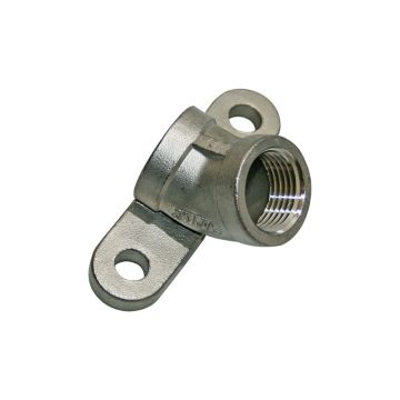 Wandwinkel 45° - 1/2"x1/2" Edelstahl