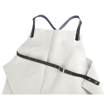 Schweisser-Schürze Vollrindleder extra lang mit Latz / Grösse 80x100cm