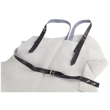 Schweisser-Schürze Spaltleder mit Latz / Grösse 80x100cm