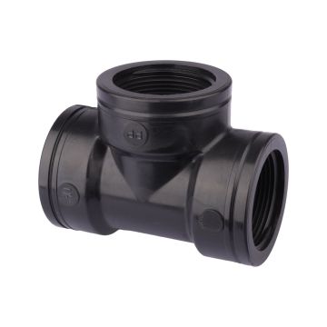 T-Stück 90° PP 1"-1"-1" IG/IG/IG