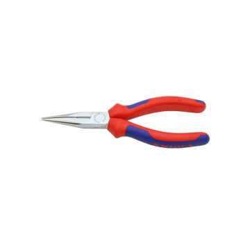 Flachrundzange mit Schneide (Radiozange) KNIPEX Länge 140 mm