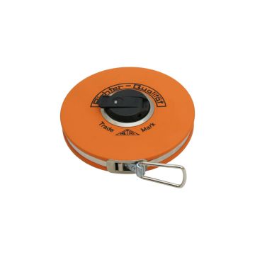 Rollbandmass Stahlband weiss lackiert Länge 10m Breite 10mm