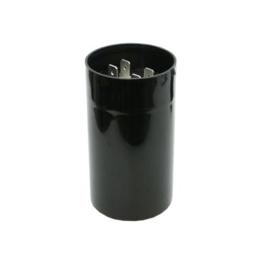 100-125uF Anlaufkondensator mit Fastonstecker