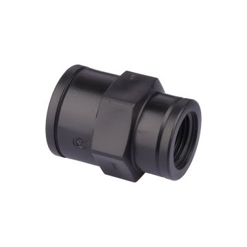 Muffe reduziert PP 2"x11/2" IG/IG