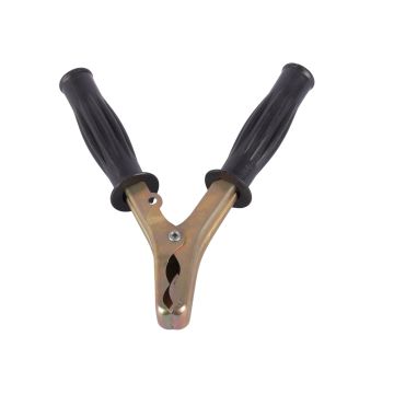 Batterierklemme 120A schwarz isoliert