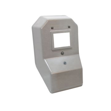 Schweisser-Handschutzschild ohne Gläser 90 x 110 mm