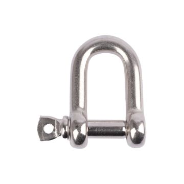 Schäkel gerade INOX Nutzlast 700kg Bolzen 8mm