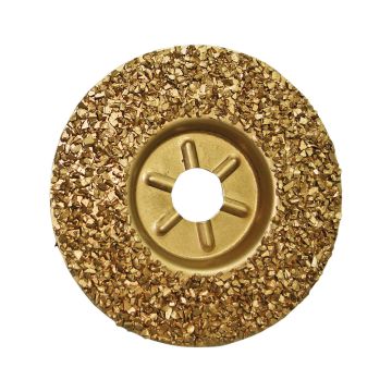 Klauenpflegescheibe gestanzt mit Metallsplitter Ø 115mm