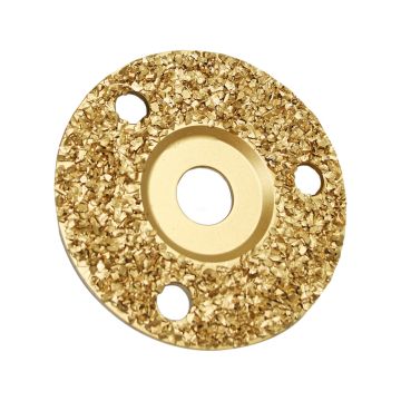 Klauenpflegescheibe gedreht mit Metallsplitter Ø 115mm