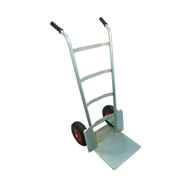 Sackkarren verzinkt mit Pneurad Ø 260 mm / Schaufel 260 x 370 mm
