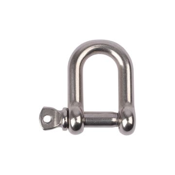 Schäkel gerade INOX Nutzlast 330kg Bolzen 6mm