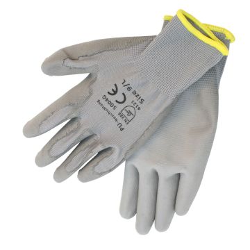 Arbeitshandschuhe Nylon-PU Grösse 9/L