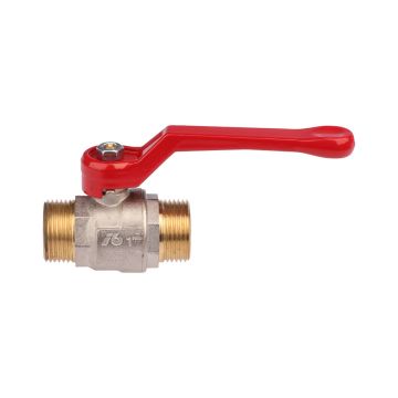 Kugelhahn mit Hebelgriff 1" AG/AG
