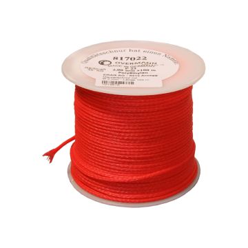 Maurerschnur rot Ø 2 mm - Länge 100 m