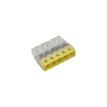 WAGO Steckklemme gelb 5x2.5 mm2