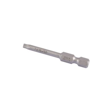 Bit 1/4"-6kt Schraubendrehereinsatz WERA TORX TX15x50 lang
