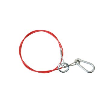 Handbrems-Abreissseil komplett mit Haken + Karabiner