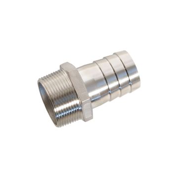 Stutzen Edelstahl 1/2" Tülle 19 mm