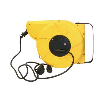 Kabelrolle mit Rückzug automatisch 230 V / 20 m Kabel 3x1.5mm2