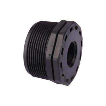 Reduktion kurz PP 2" x 3/4" AG/IG