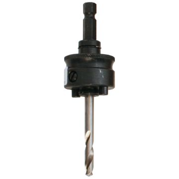 Aufnahmeschaft mit HSS-Bohrer A10 STARRETT für Lochsäge 32-152 / Schaft 8.75