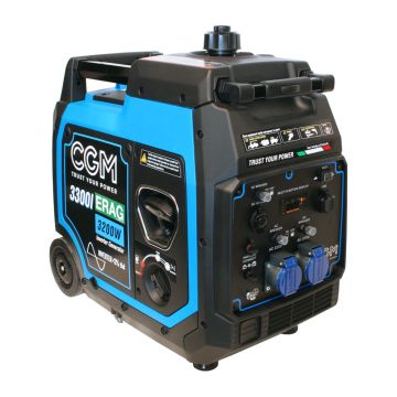 Stromerzeuger Benzin IG3300I 3.3kVA 1PH 230V fahrbar