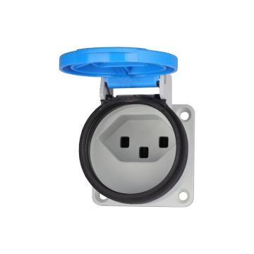 Einbausteckdose nass T23 230V IP55