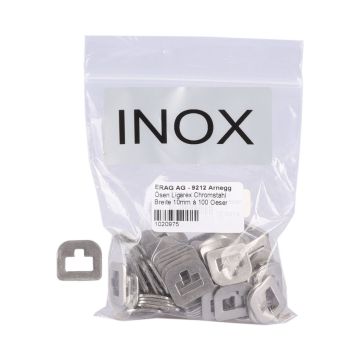 Ösen Ligarex Chromstahl Breite 10mm