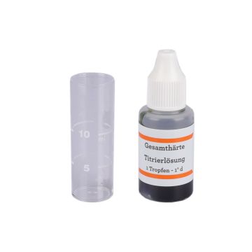 Testbesteck Gesamthärte / Wasserhärte Einzelpackung 15ml