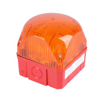 LED Multiblitzleuchte orange 110-240 V AC/DC
