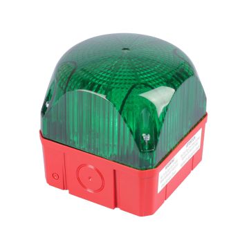 LED Multiblitzleuchte grün 110-240 V AC/DC