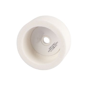 Topfscheibe weiss Ø100x45x14mm