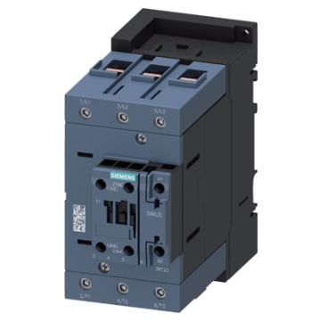 Leistungsschütz SIEMENS AC-3 80A 37kW 3p 1S+1Ö AC 230V 50/60Hz BG S3, Schraubanschluss