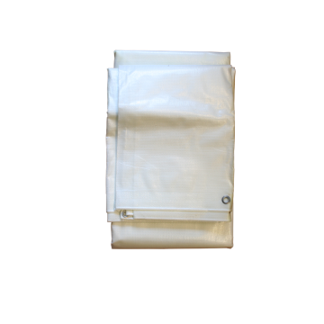 Bâche de protection 4x25m blanche