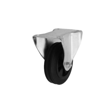 Bockrolle  mit Vollgummireifen Ø 180 mm / KF / RL