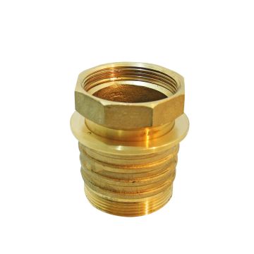 Bonde pour fontaine en bronze 1"