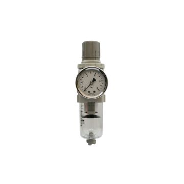 Filterregler 1/4" mit Manometer (1/8") Kondensatablass manuell