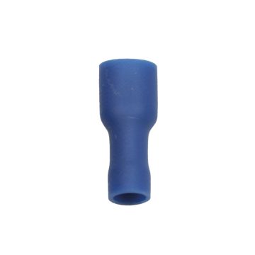 Flachsteckhülse PVC vollisoliert blau 1.5-2.5 mm2 6.3mm